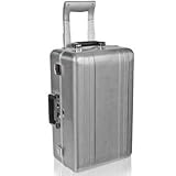 Zero Halliburton Luggage Silver Texalium Zeroller