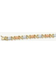 7mm 14k Stampato Bracelet 7"