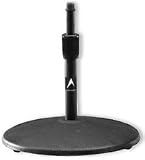 ATLAS SOUND DS7 Desk Microphone Stand 6 round iron base, 8 to 13 high, chrome tube