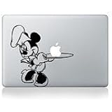 Minnie Serving Macbook Vinyl Sticker Laptop Skin