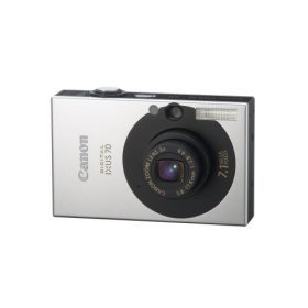 Canon IXUS 70 Digital Camera PictBridge 2.5 in LCD 3x Optical Zoom 7.1 Mpxl Silver Ref 1864B005AA