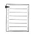 Kenro 35mm Clear Negative Storage Pages for ringbinder, 25 pages