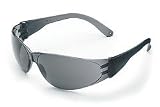 Crews Checklite Safety Glasses with Grey Lens/Grey Temples