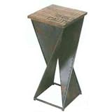 GARDEN　COLLECTION　【86154】　フラワースタンド　310×720×310mm　3.5kg　木、鉄製