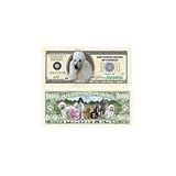 Novelty & Fake Money Poodle Million Dollar Bill (pack Of 100) Pack of 100 pcs