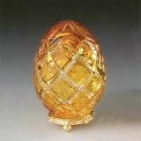 Faberge Cased Yellow Coronation Egg/1949Y