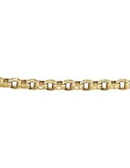 6.75 mm Belcher, Flat Cable Chain 14K Yellow 8 Inch Ch303