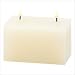 Ivory Vanilla Brick Candle