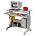 35 Wide Adjustable Height Workstation, Gray Shelves/Gray Frame (SAF1926GR) Category: Mobile Workstations