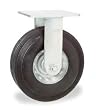 Industrial Grade 3G118 Rigid Caster, 8 In
