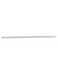 2.04 Carat Round Diamond Prong Set Tennis Bracelet 14K White Gold