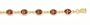 Light Enamel Ladybug Ankle Bracelet - JewelryWeb