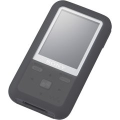 Sony CKM-NWS610BLK Protective Case for the NWZ-S600 Series Sony Walkman Video MP3 Player (Black)