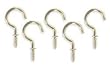 Battalion 1WBJ6 Cup, Type Hook, Brass, Length 1 In, PK20
