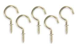 Battalion 1WBJ6 Cup, Type Hook, Brass, Length 1 In, PK20