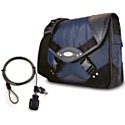 Mobile Edge Heritage Premium Messenger with SecuriCable Key Lock - Navy