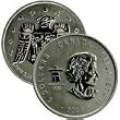 Canada Silver Thunderbird Coin 2009 -Olympic Silver Maple Leaf