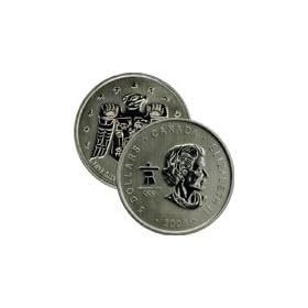 Canada Silver Thunderbird Coin 2009 -Olympic Silver Maple Leaf