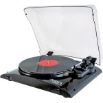 New Ion Profile Lp Vinyl-To-Mp3 Turntable Built-In Preamp Play Record USB Computer Connection New Ion Profile Lp Vinyl-To-Mp3 Turntable Built-In Preamp Play Record USB Computer Connection