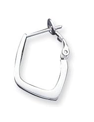 Sterling Silver Clip Back Earrings QE3740"