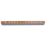 (2) 12 Amber LED Truck Trailer RV Running Park Turn Signal Lights 