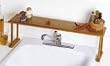 Lipper International Bamboo Over-The-Sink Shelf