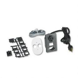 6 Pin RJ11 Data/Electrical Receptacle for 61000 Series Rectangle Training Table (HONH61011E6S) Category: Power Strips