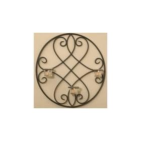 Luca Bella Home&trade; Lindsey Wrought Iron Wall Sconce