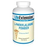 L-Phenylalanine Powder - 100 grams., (Life Extension)