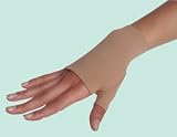 Helastic Gauntlet - Helastic Hand Portion with Thumb Stub, Beige, Size 3, Medium, Compression 30-40