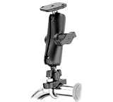 RAM Mount Steel U-Bolt Motorcycle Mount with Plate