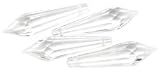 Chandelier Drops Embellishments 4/Pkg Oblong Prism