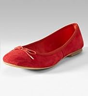 Leather Round Toe Bow Pumps