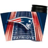 New England Patriots Insulated Travel Tumbler Mug 16 oz