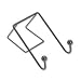 Fellowes Wire Partition Additions Double Coat Hook (75510)