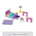 Fisher-Price Dora Designer Dollhouse Furniture Master Bedroom Set