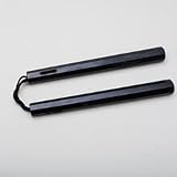 Blitz Sport Black Hexagonal Wood Cord Nunchaku 12'