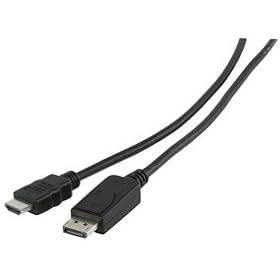 DISPLAYPORT TO HDMI CABLE DISPLAY PORT 1.8 METER