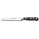 Wusthof Classic 4110 Serrated Utility Knife (Sausage knife ) 14 cm 5"