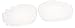 Oakley Jawbone 16-864 Rimless Sunglasses,Multi Frame/Clear Lens,One Size