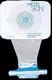 Cymed 9381530W 7 Inch One-Piece Opaque Drainable Pouch with MicroDerm Thin Washer Cut to Fit Stoma Up to 1.5 Inch - Box of 10