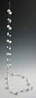 Swarovski Pearl & Swarovski Crystal Necklace, 45" Length - Cream (Coco)