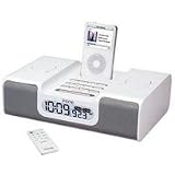 iHome IH8 Clock Radio for iPod - White