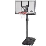 Lifetime 52-Inch Shatter-Proof Backboard with Portable Basketball System