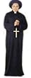 Plus Size Priest or Padre Costume