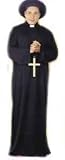 Plus Size Priest or Padre Costume