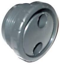 Waterway 212-9179-DKG 1.5" MPT Spa Rotating Therapy Massage Jet - Dark Grey