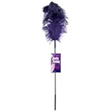Ostrich Feather Purple Tickler