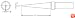 LONG CONCICAL TIP .031