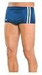 Speedo Men's Nylon Stripe Square Leg Bathing Suit